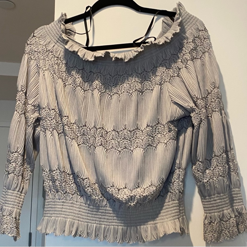 J.O.A. Off the Shoulder Top